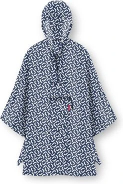 Reisenthel Mini Maxi Poncho Regenponcho - Opvouwbaar - Signature Navy Blauw