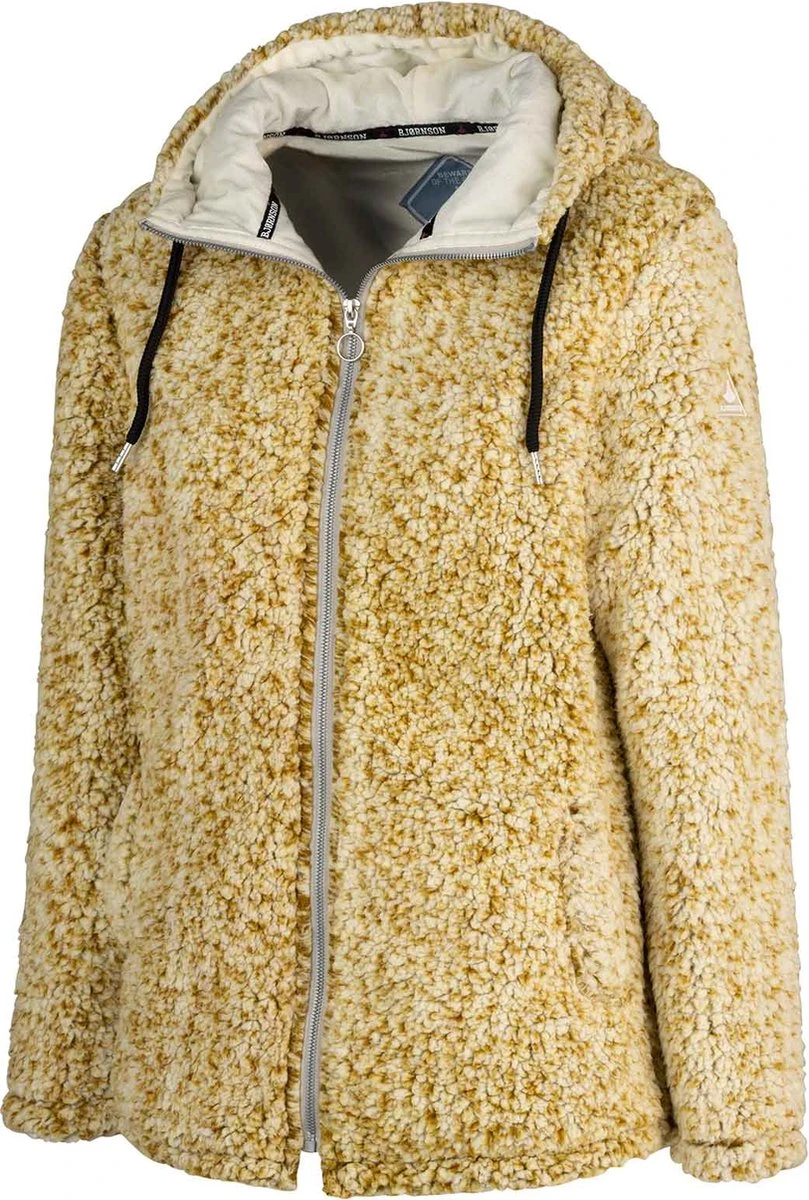 BJØRNSON Xandra Sherpa Fleece Vest Dames 4 Seizoenen Zacht - Maat 42 - Tapenade 4 BJØRNSON Xandra Sherpa Fleece Vest Dames 4 Seizoenen Zacht - Maat 42 - Tapenade - Afbeelding 2