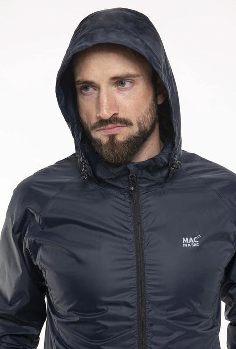 Mac In A Sac Origin 2 Regenjas Unisex - Navy - Maat M 4 Mac In A Sac Origin 2 Regenjas Unisex - Navy - Maat M - Afbeelding 2