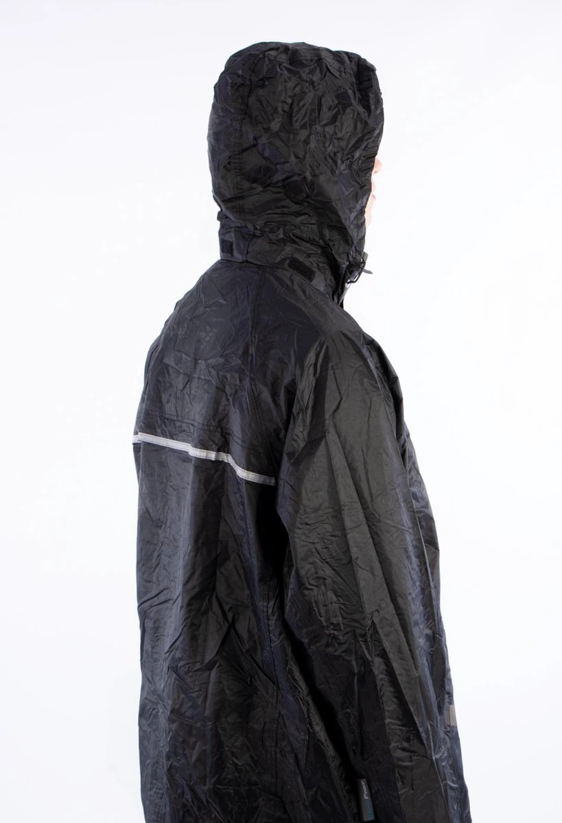 Ralka Regenpak - Senior - Zwart/Antraciet - XL 6 Ralka Regenpak - Senior - Zwart/Antraciet - XL - Afbeelding 4