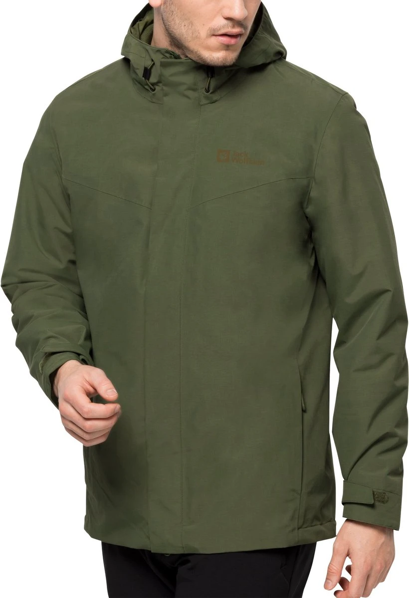Jack Wolfskin Altenberg 3-in-1 Jas Mannen - Maat L 12 Jack Wolfskin Altenberg 3-in-1 Jas Mannen - Maat L - Afbeelding 10