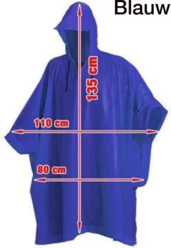 Merkloos 2 IN 1 Poncho En Telefoontas - Luxe Blauw Regenjas-Waterafstotend-Lang Model 135 Cm-Met Koortjes En Ritssluiting-Inclusief Opberg Tas-Geschikt Voor Wandelen, Fietsen, Werk, Hiken En Meer-Regen-Telefoontasje Voor Op De Fiets–Fiets Telefoonhouder–Smart 13 Merkloos 2 IN 1 Poncho En Telefoontas - Luxe Blauw Regenjas-Waterafstotend-Lang Model 135 Cm-Met Koortjes En Ritssluiting-Inclusief Opberg Tas-Geschikt Voor Wandelen, Fietsen, Werk, Hiken En Meer-Regen-Telefoontasje Voor Op De Fiets–Fiets Telefoonhouder–Smart -Bol 828x1200 5