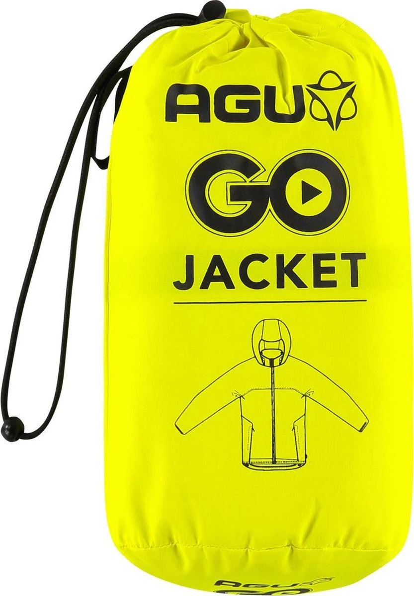 AGU GO Regenjas Essential - Geel - L - Dames & Heren - Waterdicht & Ademend 9 AGU GO Regenjas Essential - Geel - L - Dames & Heren - Waterdicht & Ademend - Afbeelding 7
