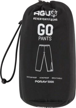 AGU GO Regenbroek Essential Unisex - Zwart - M - Dames & Heren - Waterdicht & Ademend 18 AGU GO Regenbroek Essential Unisex - Zwart - M - Dames & Heren - Waterdicht & Ademend -Bol 841x1200 4