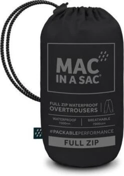 Mac In A Sac Full Zipper Regenbroek - Zwart - Maat XL 19 Mac In A Sac Full Zipper Regenbroek - Zwart - Maat XL -Bol 842x1200 8