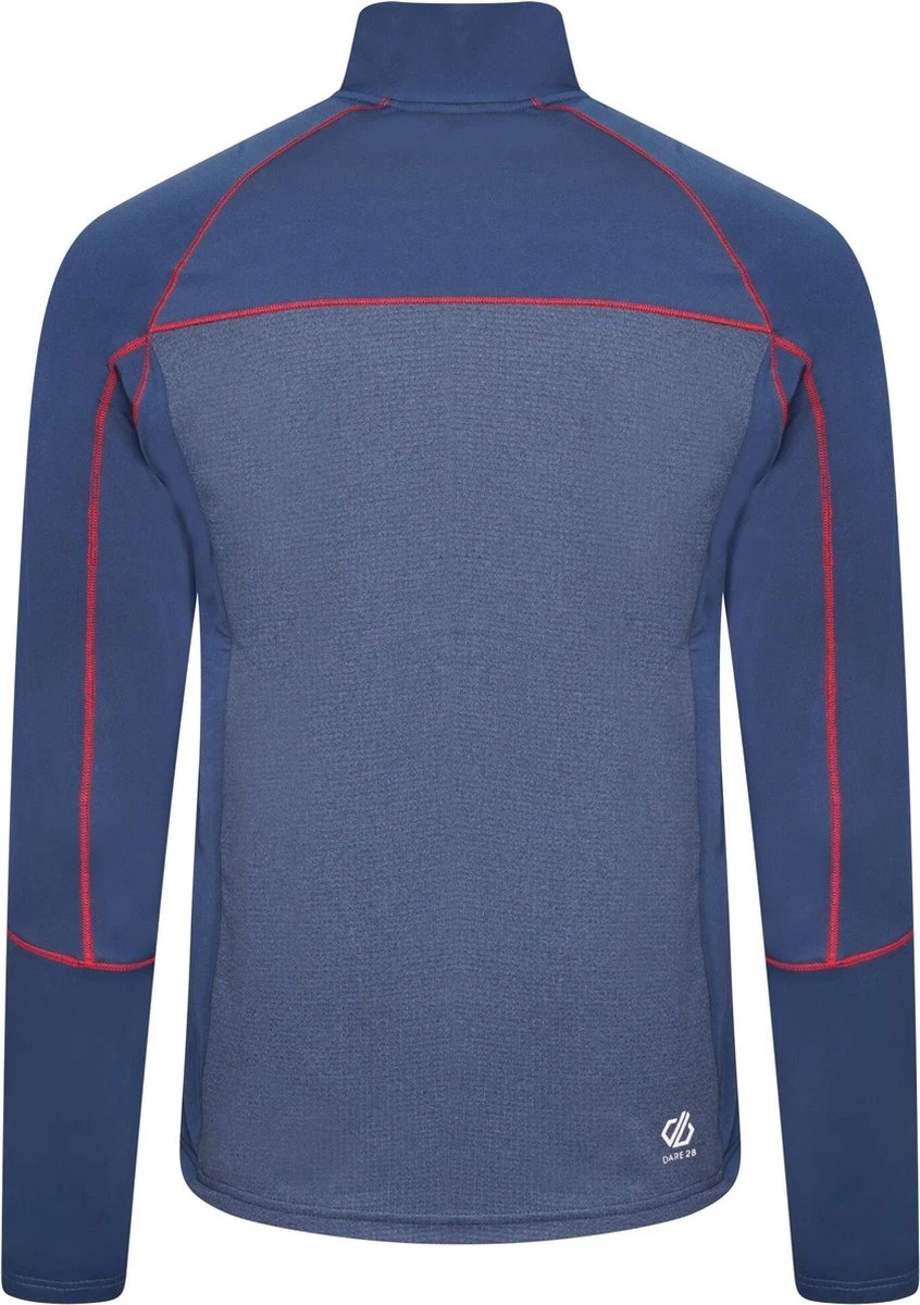 De Dare 2B Reformed Ii Core Stretch Fleece Met Volledige Rits - Heren - Sneldrogend - Stretch - Donker Blauw 11 De Dare 2B Reformed Ii Core Stretch Fleece Met Volledige Rits - Heren - Sneldrogend - Stretch - Donker Blauw - Afbeelding 9