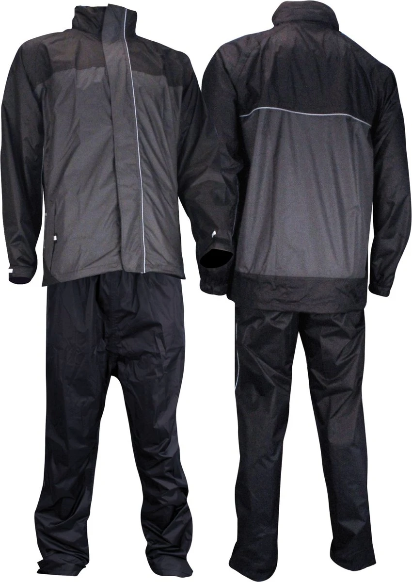 Ralka Regenpak - Intensive - Zwart/Antraciet - M 3 Ralka Regenpak - Intensive - Zwart/Antraciet - M