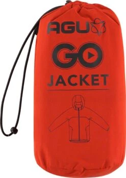 AGU GO Regenjas Essential Unisex - Rood - XXL - Dames & Heren - Waterdicht & Ademend -Bol 850x1200