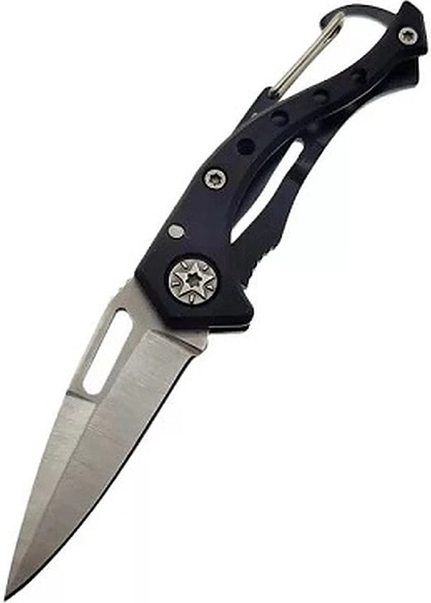 Merkloos TT Clipper - Survival Mes – Klein Zakmes – Inklapbaar – Sleutel Hanger - Zwart 3 Merkloos TT Clipper - Survival Mes – Klein Zakmes – Inklapbaar – Sleutel Hanger - Zwart