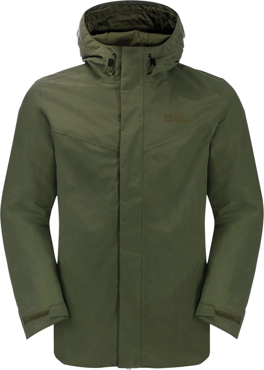Jack Wolfskin Altenberg 3-in-1 Jas Mannen - Maat L 14 Jack Wolfskin Altenberg 3-in-1 Jas Mannen - Maat L - Afbeelding 12