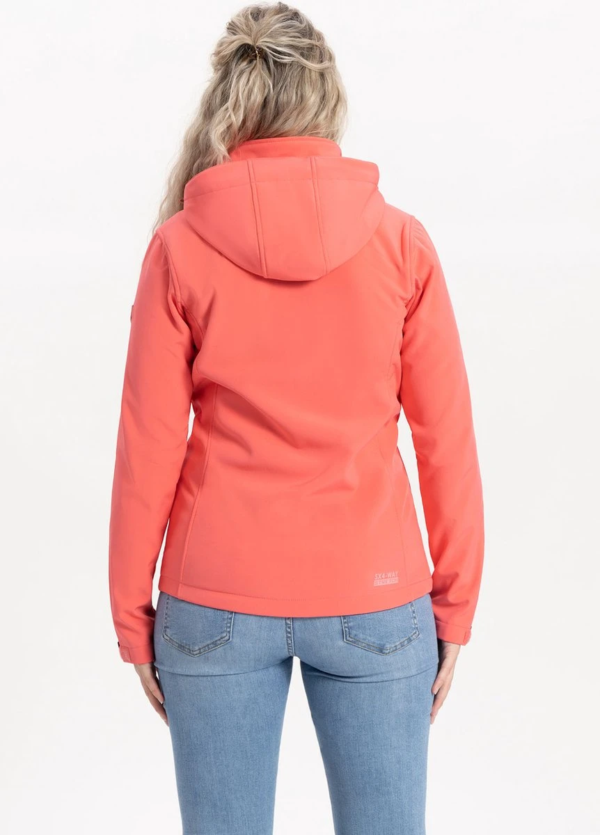 Kjelvik Merel Softshelljas Dames - Maat 40 6 Kjelvik Merel Softshelljas Dames - Maat 40 - Afbeelding 4