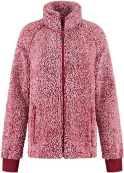 Kjelvik Dames Vest - Teddy Dames Vest - Philou - Rood Gemeleerd - Maat 36