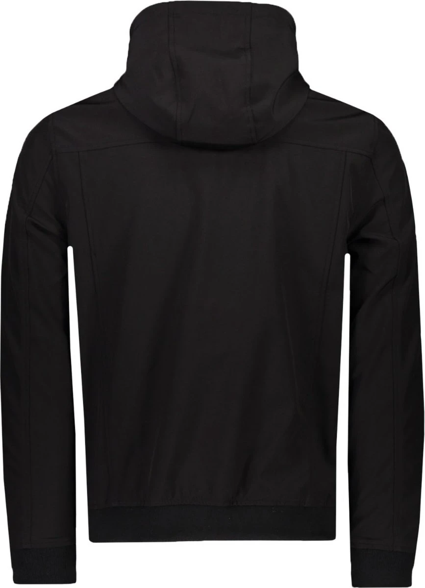 Lyle & Scott - Heren Outdoorjas Softshell Jacket - Zwart - Maat L 4 Lyle & Scott - Heren Outdoorjas Softshell Jacket - Zwart - Maat L - Afbeelding 2