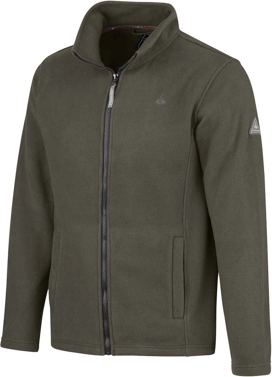 BJØRNSON Maks Fleece Vest 4 Seizoenen Heren - Rits - Maat L - Olijfgroen 4 BJØRNSON Maks Fleece Vest 4 Seizoenen Heren - Rits - Maat L - Olijfgroen - Afbeelding 2