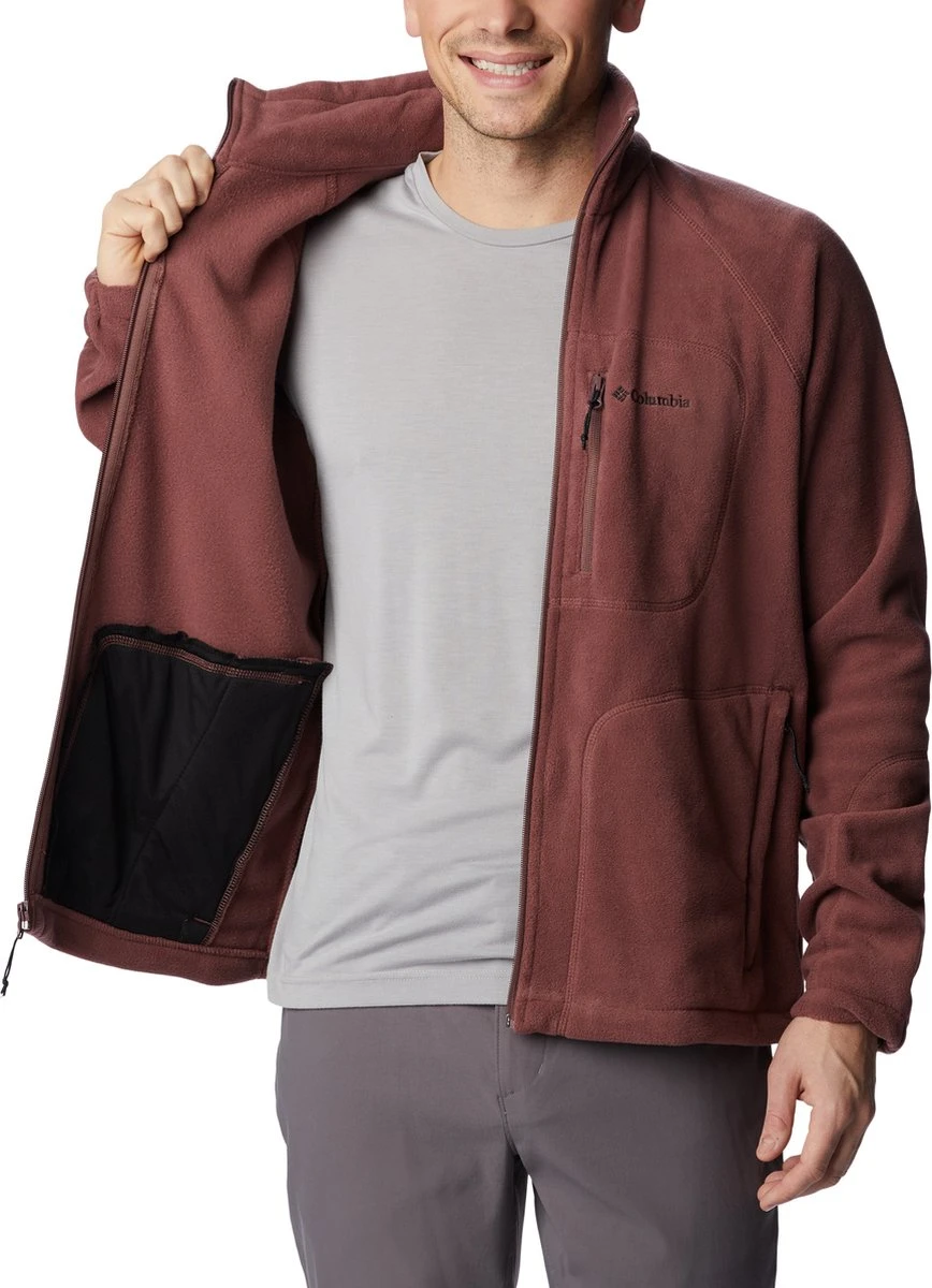Columbia Fast Trek II Vest Heren Met Rits - Fleece Vest Heren - Outdoorvest - Light Raisin - Maat M 7 Columbia Fast Trek II Vest Heren Met Rits - Fleece Vest Heren - Outdoorvest - Light Raisin - Maat M - Afbeelding 5