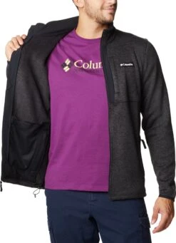 Columbia Sweater Weather - Fleece Vest Heren Winter - Zacht En Warm - Black Heather - Maat L 12 Columbia Sweater Weather - Fleece Vest Heren Winter - Zacht En Warm - Black Heather - Maat L -Bol 870x1200 2
