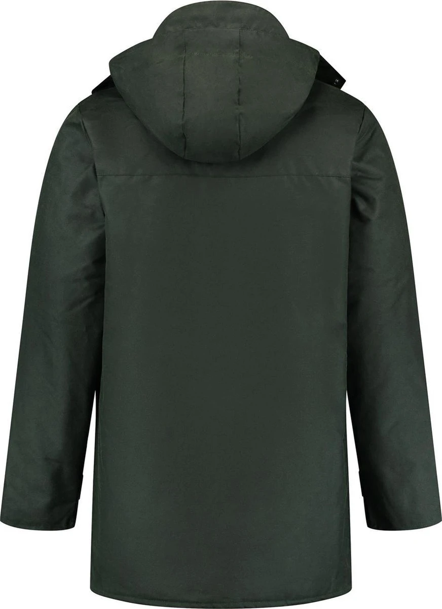 MGO Leisure William Wax Parka Outdoorjas Heren - Maat XXL 5 MGO Leisure William Wax Parka Outdoorjas Heren - Maat XXL - Afbeelding 3