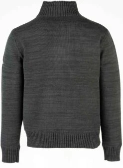 BJØRNSON Eric Gebreid Wintervest Heren - Winddicht Gevoerd - Maat L - Zwart -Bol 875x1200 6