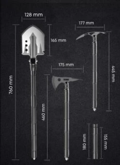 Merkloos Noodpakket | Survival Kit | Lichtgewicht | Must Have | Multifunctioneel | Bijl | Schop | Zaklamp 13 Merkloos Noodpakket | Survival Kit | Lichtgewicht | Must Have | Multifunctioneel | Bijl | Schop | Zaklamp -Bol 876x1200 3
