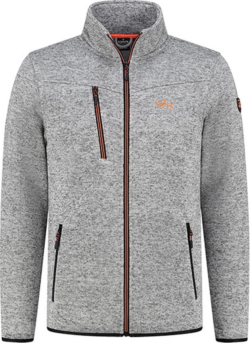 Kjelvik Heren Vest - Vest Zomer Heren - Daan - Grijs Gemeleerd - Knitted - Maat XXL 3 Kjelvik Heren Vest - Vest Zomer Heren - Daan - Grijs Gemeleerd - Knitted - Maat XXL