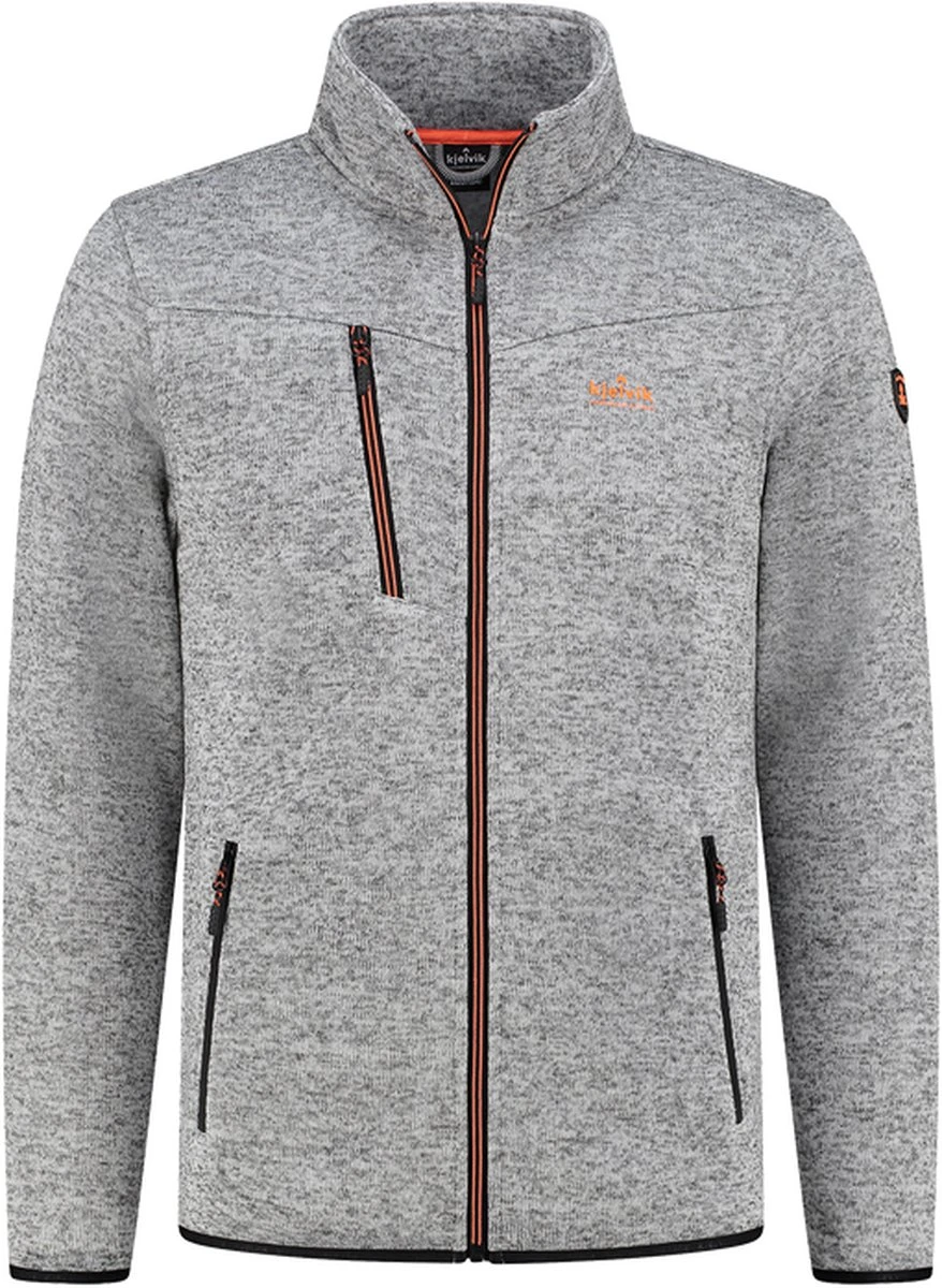 Kjelvik Heren Vest - Vest Zomer Heren - Daan - Grijs Gemeleerd - Knitted - Maat XXL 7 Kjelvik Heren Vest - Vest Zomer Heren - Daan - Grijs Gemeleerd - Knitted - Maat XXL - Afbeelding 5