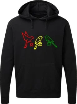 KARIBAN BIRDS AMSTERDAM Heren Hoodie - Zwart - Maat XL - Lange Mouwen - Normale Pasvorm - Met Capuchon En Steekzakken - Ajax 020 Amsterdam - Bob Marley - Rastabirds - Rastafari - Original Kwoots 9 KARIBAN BIRDS AMSTERDAM Heren Hoodie - Zwart - Maat XL - Lange Mouwen - Normale Pasvorm - Met Capuchon En Steekzakken - Ajax 020 Amsterdam - Bob Marley - Rastabirds - Rastafari - Original Kwoots -Bol 882x1200 2