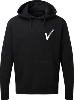 Merkloos BEVEILIGING Heren Hoodie - Zwart - Maat L - Lange Mouwen - Normale Pasvorm - Met Capuchon En Steekzakken - 260g/m2 - Uitsmijter - Beveiliger - Security Guard - Bouncer - Original Kwoots -Bol 882x1200