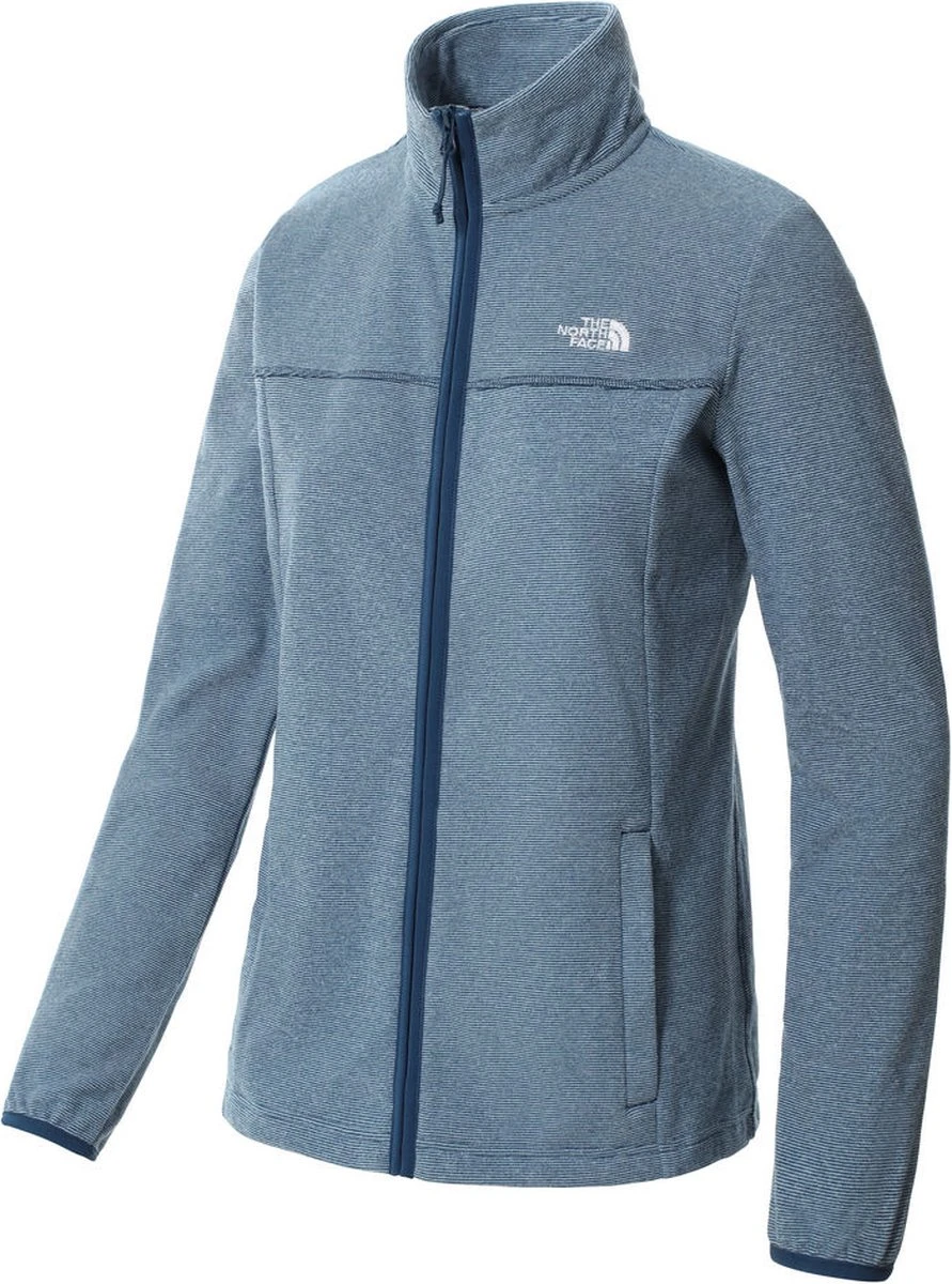 The North Face Homesafe Fleece Fullzip Women - Monterey Blue - Outdoor Kleding - Fleeces En Truien - Fleece 3 The North Face Homesafe Fleece Fullzip Women - Monterey Blue - Outdoor Kleding - Fleeces En Truien - Fleece