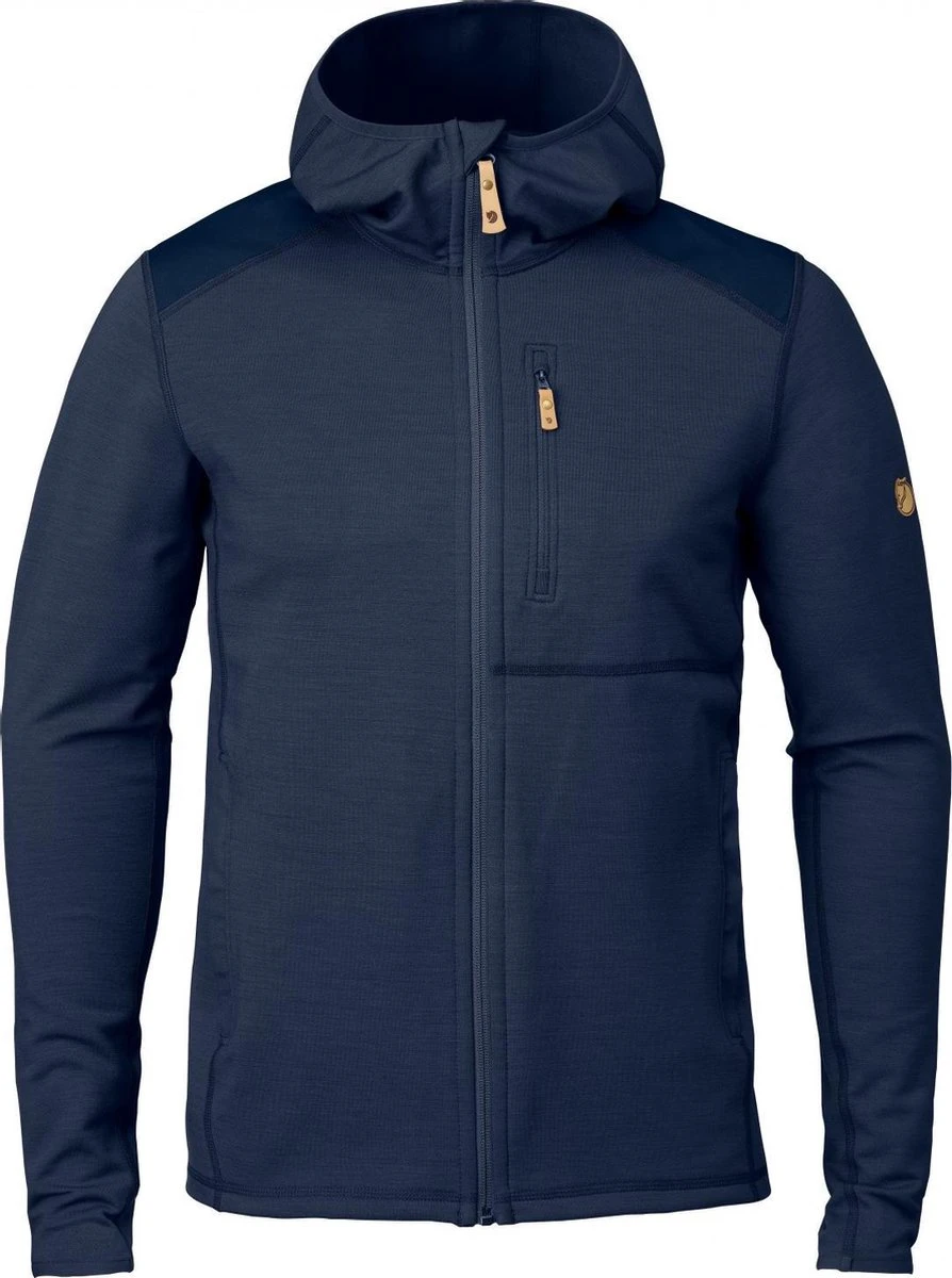 Fjallraven Keb Fleece Hoodie Heren Outdoorvest - Maat L 3 Fjallraven Keb Fleece Hoodie Heren Outdoorvest - Maat L