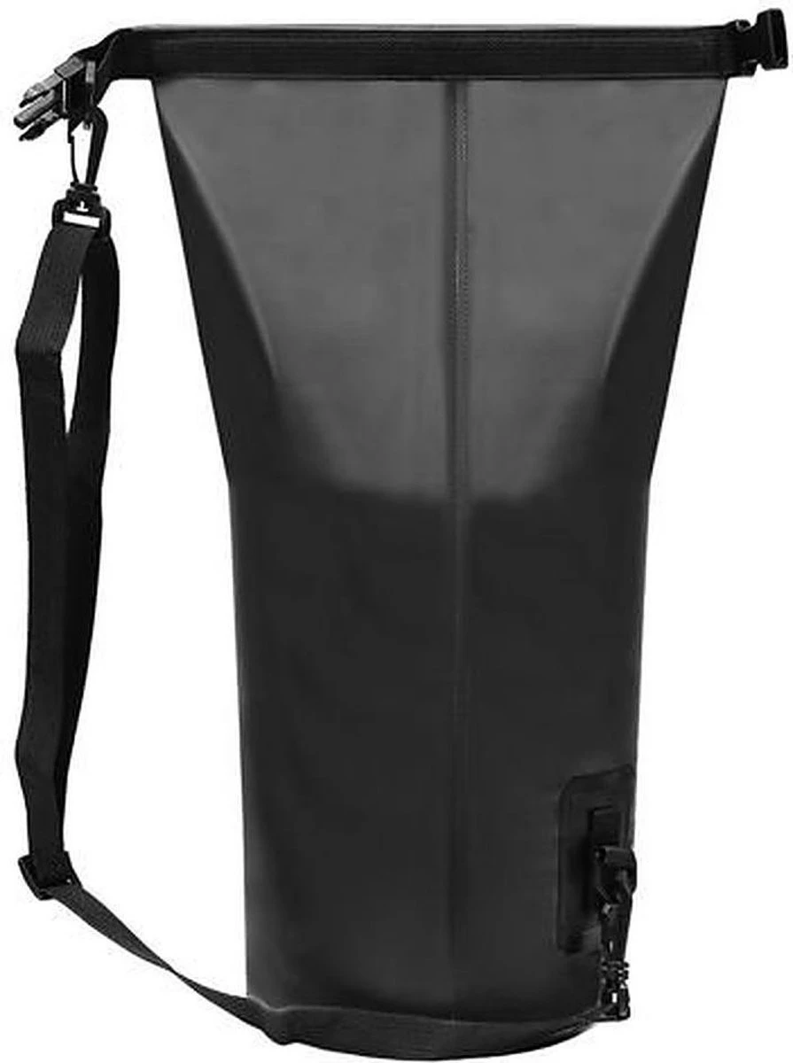 Merkloos Waterproof Drybag - Drybag 20 Liter - Waterdichte Tas – Strandtas - Zwart 5 Merkloos Waterproof Drybag - Drybag 20 Liter - Waterdichte Tas – Strandtas - Zwart - Afbeelding 3