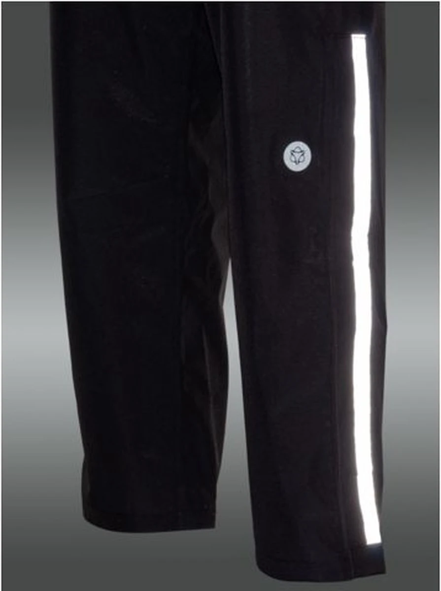 AGU Comfort II Regenbroek II Essential Dames & Heren - Zwart - L - Waterdicht & Ademend 6 AGU Comfort II Regenbroek II Essential Dames & Heren - Zwart - L - Waterdicht & Ademend - Afbeelding 4