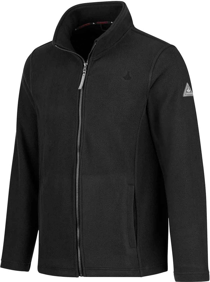 BJØRNSON Maks Fleece Vest 4 Seizoenen Heren - Rits - Maat XL - Zwart 4 BJØRNSON Maks Fleece Vest 4 Seizoenen Heren - Rits - Maat XL - Zwart - Afbeelding 2