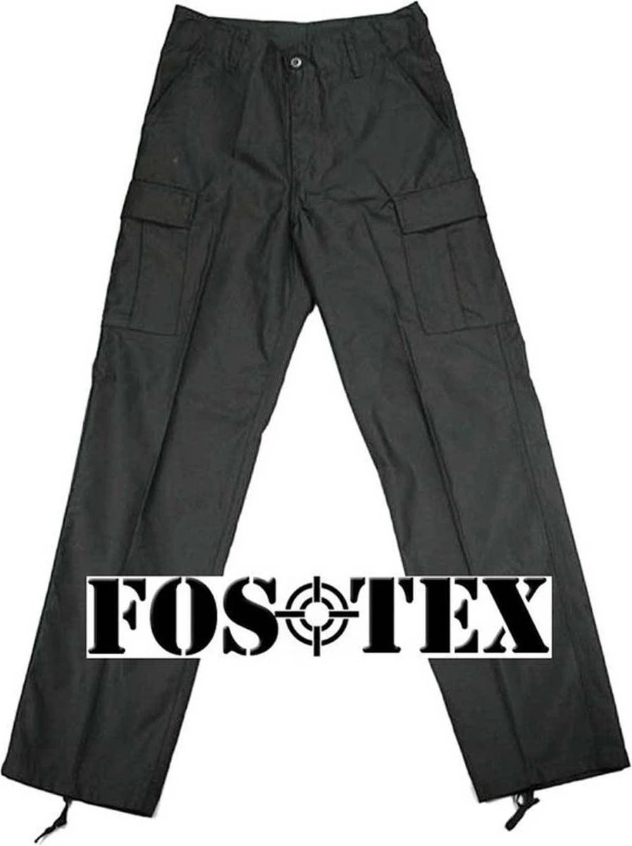 BDU Camouflage Broek - Zwart - Maat XS 6 BDU Camouflage Broek - Zwart - Maat XS - Afbeelding 4