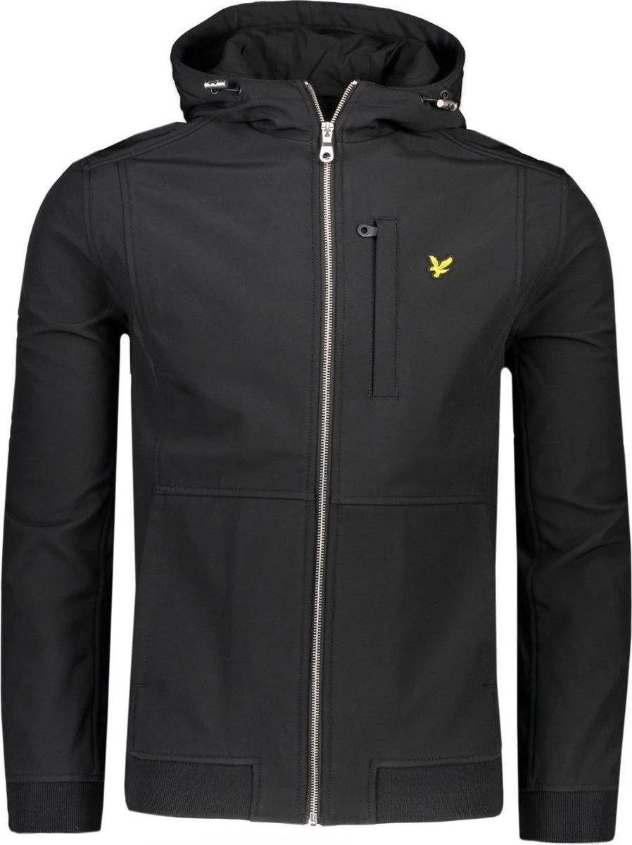 Lyle & Scott - Heren Outdoorjas Softshell Jacket - Zwart - Maat L 3 Lyle & Scott - Heren Outdoorjas Softshell Jacket - Zwart - Maat L