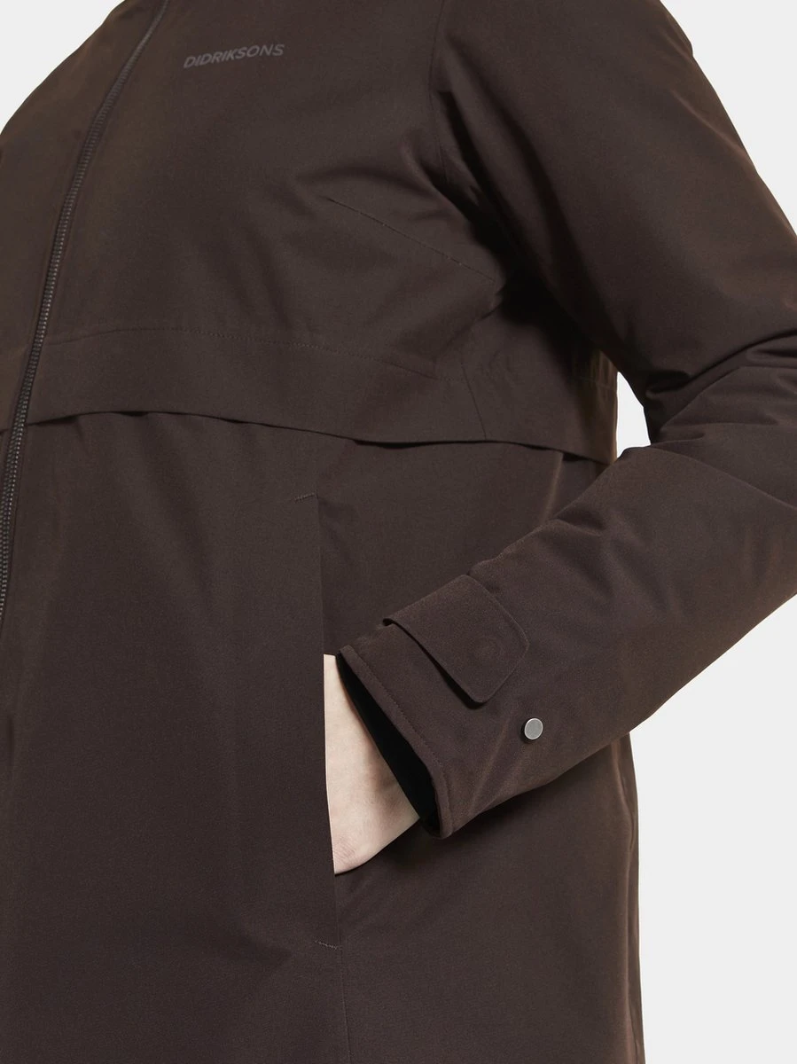 Didriksons HELLE WNS PARKA 5 Dames Outdoor Parka - Maat 36 6 Didriksons HELLE WNS PARKA 5 Dames Outdoor Parka - Maat 36 - Afbeelding 4