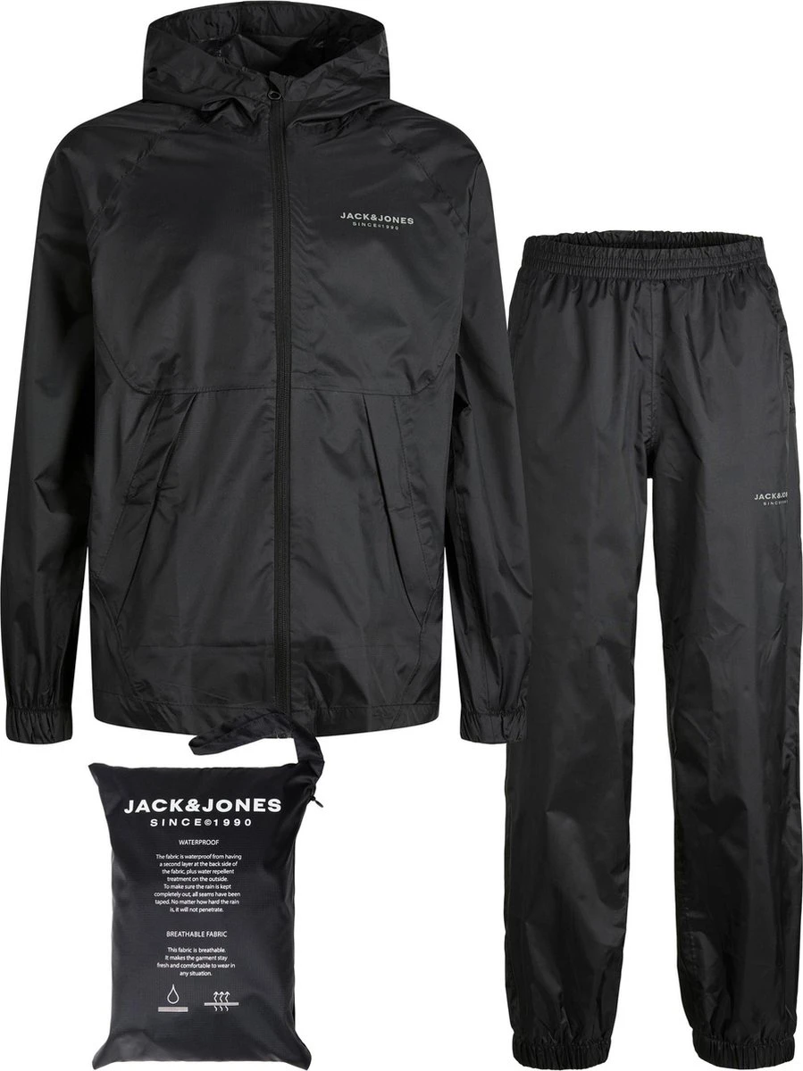 Jack & Jones Solar Regenpak Unisex - Maat 176 3 Jack & Jones Solar Regenpak Unisex - Maat 176