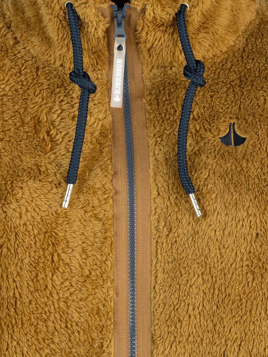 BJØRNSON Elin Coral Fleece Vest Dames 4 Seizoenen - Zacht - Maat 44 - Tapenade 7 BJØRNSON Elin Coral Fleece Vest Dames 4 Seizoenen - Zacht - Maat 44 - Tapenade - Afbeelding 5