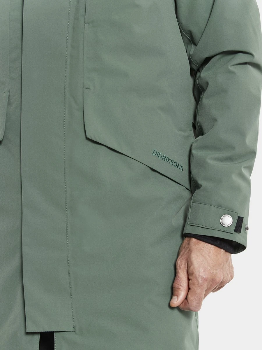 Didriksons ROLAND USX PARKA Heren Outdoor Parka - Maat L 7 Didriksons ROLAND USX PARKA Heren Outdoor Parka - Maat L - Afbeelding 5