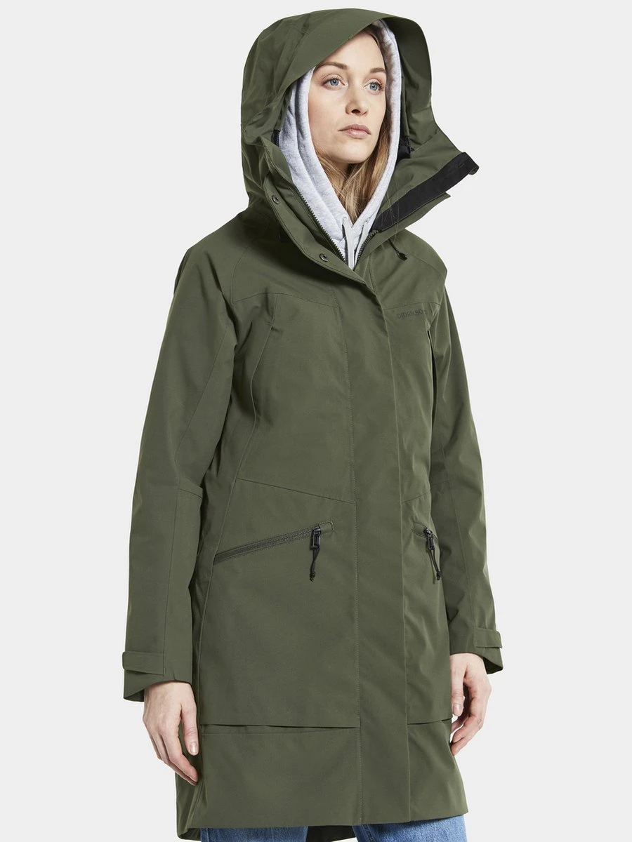 Didriksons ILMA WNS PARKA 6 Dames Outdoor Parka - Maat 40 12 Didriksons ILMA WNS PARKA 6 Dames Outdoor Parka - Maat 40 - Afbeelding 10