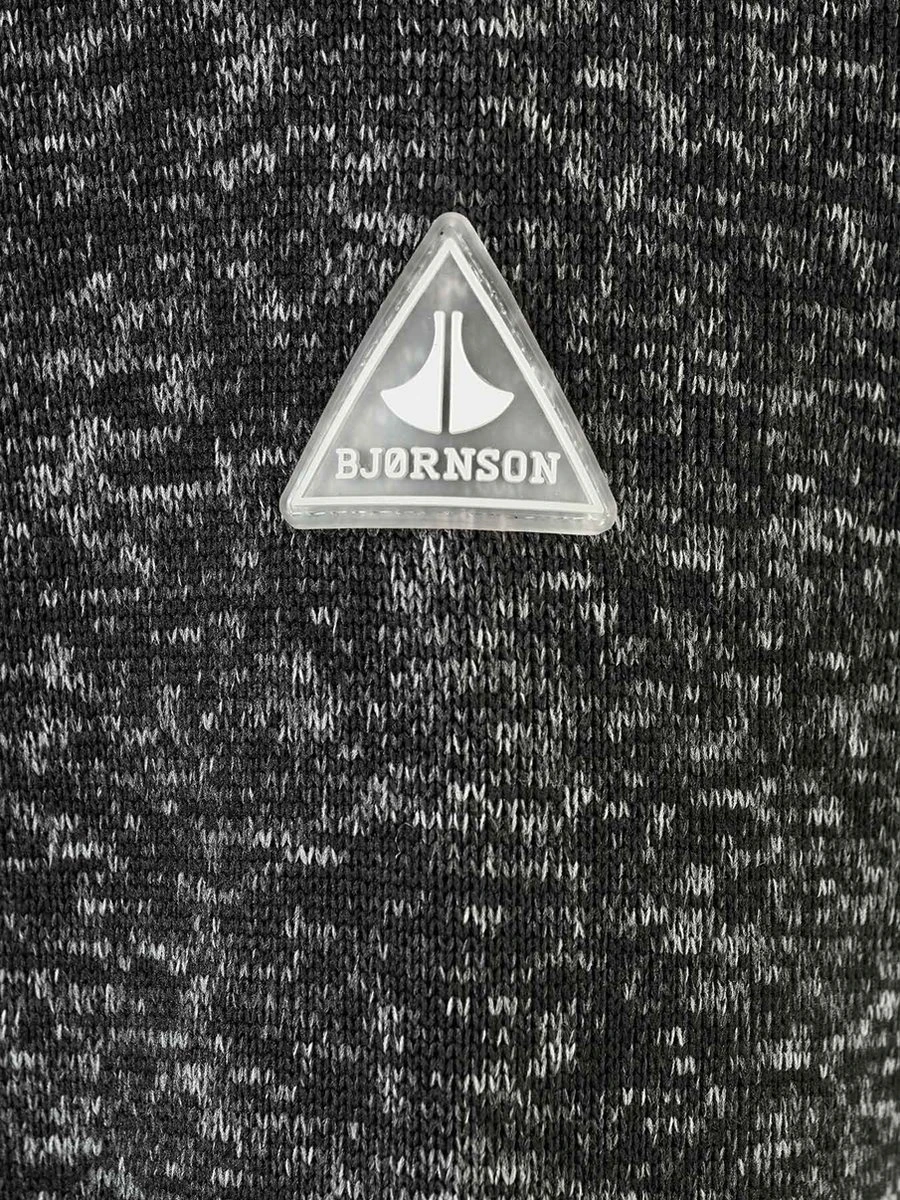 BJØRNSON Ruben Gebreid Vest 4 Seizoenen Heren - Teddy - Maat XL - Zwart 11 BJØRNSON Ruben Gebreid Vest 4 Seizoenen Heren - Teddy - Maat XL - Zwart - Afbeelding 9