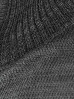 BJØRNSON Eric Gebreid Wintervest Heren - Winddicht Gevoerd - Maat L - Zwart -Bol 900x1200 149