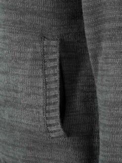 BJØRNSON Eric Gebreid Wintervest Heren - Winddicht Gevoerd - Maat L - Zwart -Bol 900x1200 150