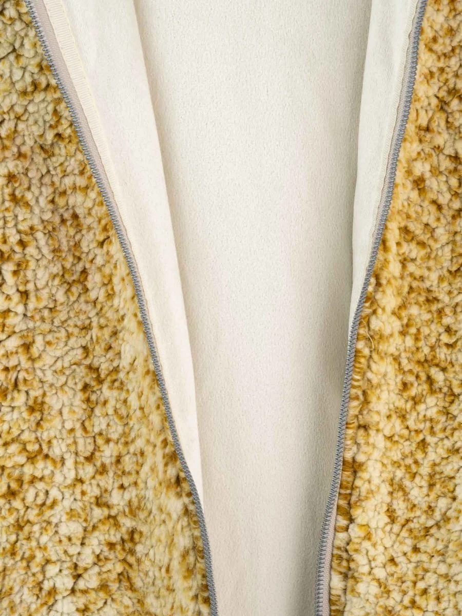 BJØRNSON Xandra Sherpa Fleece Vest Dames 4 Seizoenen Zacht - Maat 42 - Tapenade 11 BJØRNSON Xandra Sherpa Fleece Vest Dames 4 Seizoenen Zacht - Maat 42 - Tapenade - Afbeelding 9