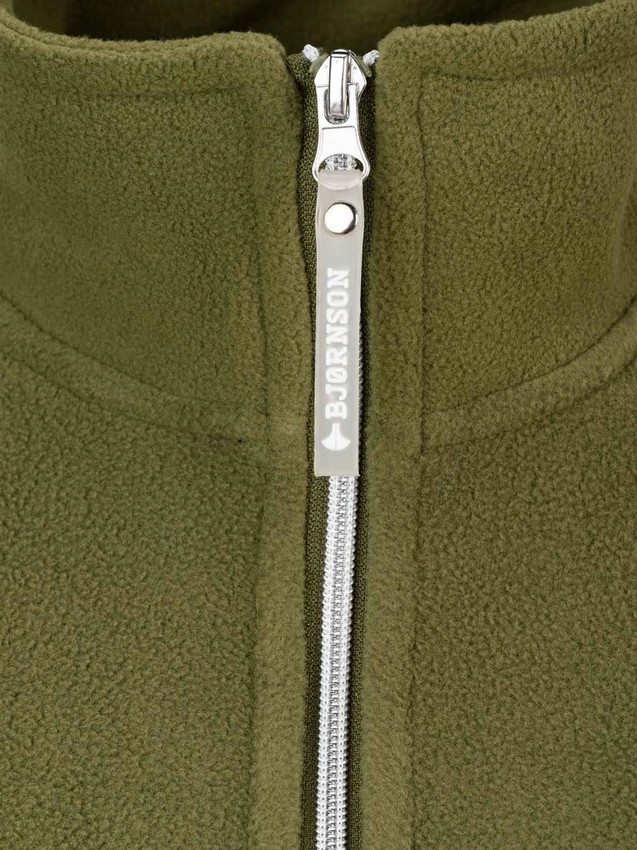 BJØRNSON Jenna Fleece Vest 4 Seizoenen Dames - Maat 40 - Mayfly Groen 9 BJØRNSON Jenna Fleece Vest 4 Seizoenen Dames - Maat 40 - Mayfly Groen - Afbeelding 7