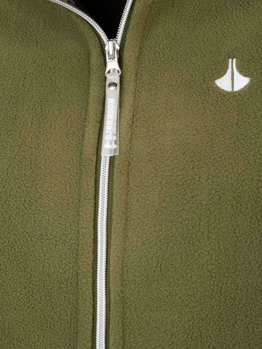 BJØRNSON Jenna Fleece Vest 4 Seizoenen Dames - Maat 40 - Mayfly Groen 13 BJØRNSON Jenna Fleece Vest 4 Seizoenen Dames - Maat 40 - Mayfly Groen - Afbeelding 11