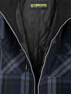 STØRVIK Vancouver Houthakkers Fleece Jas - Thermo Vest - Thermoblouse - Fleece Kraag - Winddicht Gevoerd - Maat XL - Antraciet -Bol 900x1200 196