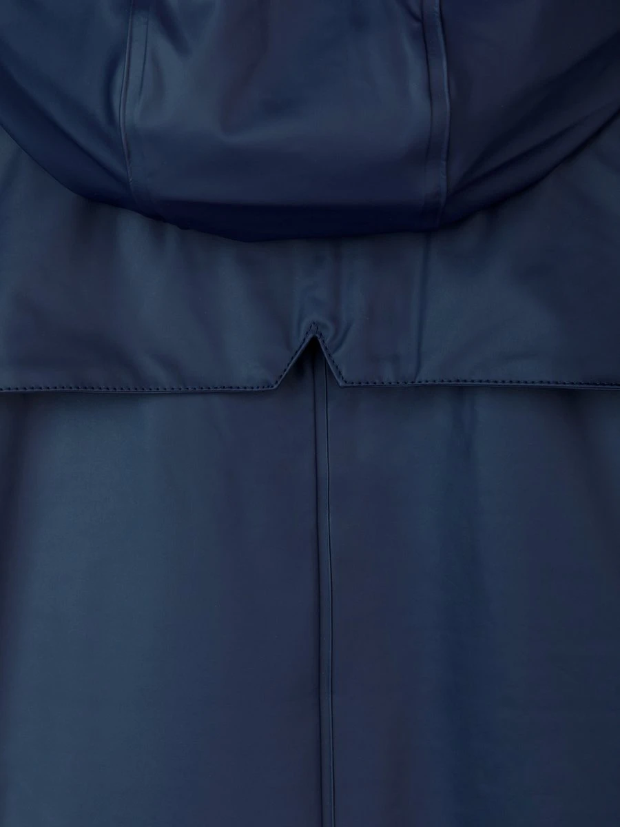 BJØRNSON Släppa PU Parka Jas / Regenjas Dames - Waterdicht - Maat 50 - Blauw 6 BJØRNSON Släppa PU Parka Jas / Regenjas Dames - Waterdicht - Maat 50 - Blauw - Afbeelding 4