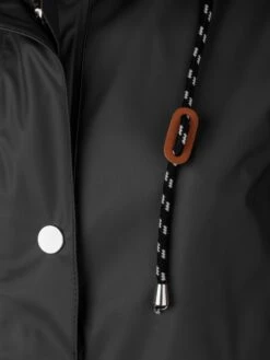 BJØRNSON Släppa PU Parka Jas / Regenjas Dames - Waterdicht - Maat 46 - Zwart -Bol 900x1200 324