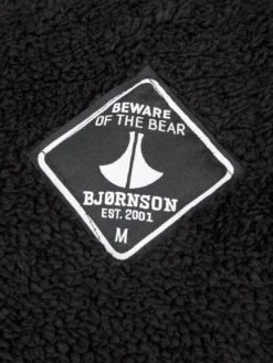 BJØRNSON Kenny Sweatvest Heren - Teddy Gevoerd - Hoodie - Maat L - Zwart -Bol 900x1200 48