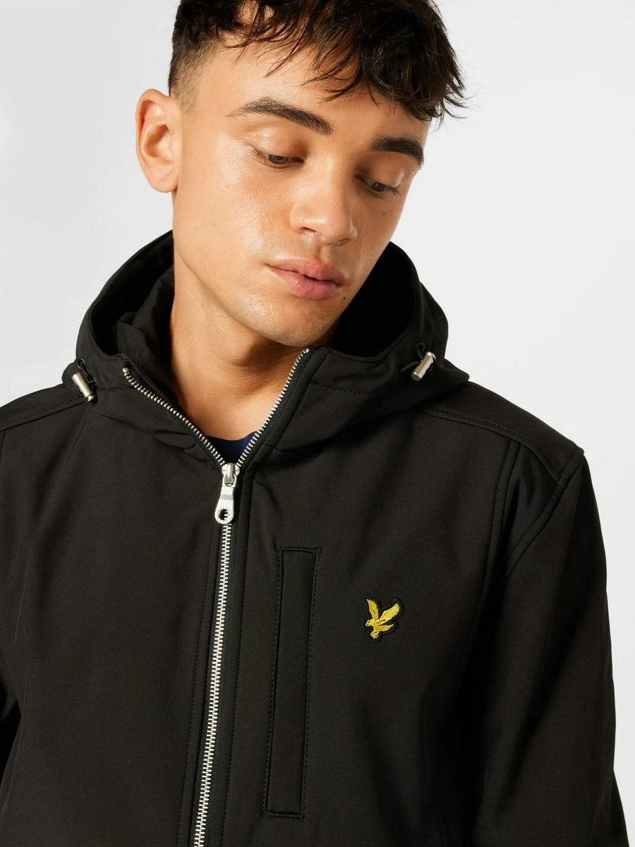 Lyle & Scott - Heren Outdoorjas Softshell Jacket - Zwart - Maat L 19 Lyle & Scott - Heren Outdoorjas Softshell Jacket - Zwart - Maat L - Afbeelding 17